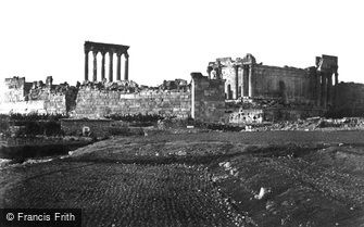 Baalbek, from the South 1857