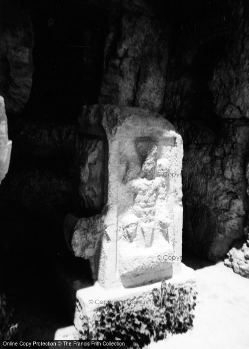 Baalbek, Sculpture of Baal 1965 Photo of Baalbek, Sculpture Of Baal 1965