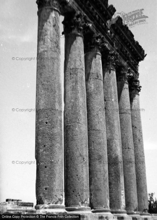 Photo of Baalbek, Temple Of Jupiter 1965