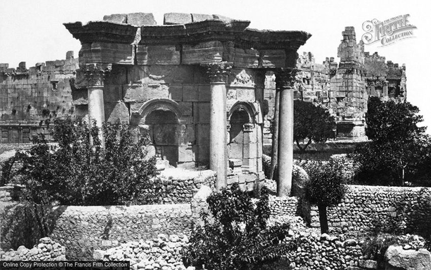 Baalbek, the Circular Temple 1857
