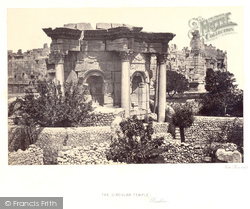 The Circular Temple 1857, Baalbek