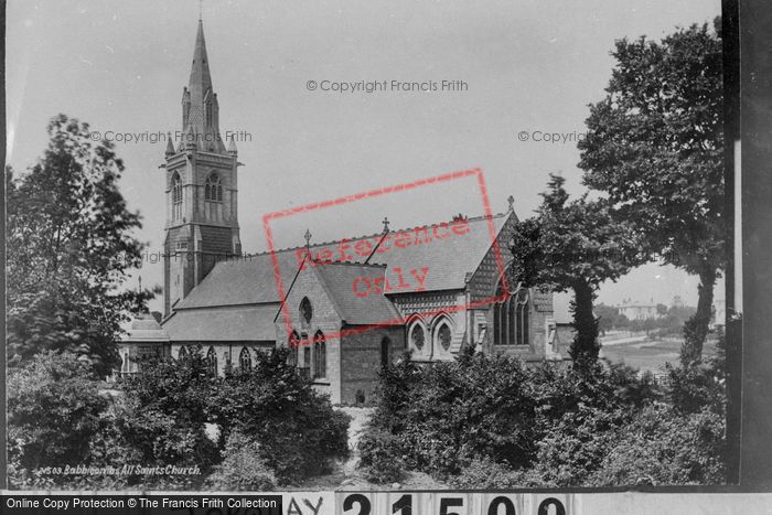 Photo of Babbacombe, All Saints Church 1889