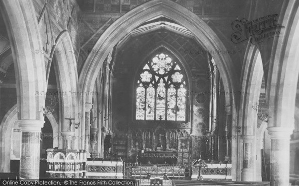Photo of Babbacombe, All Saints Church Interior 1890
