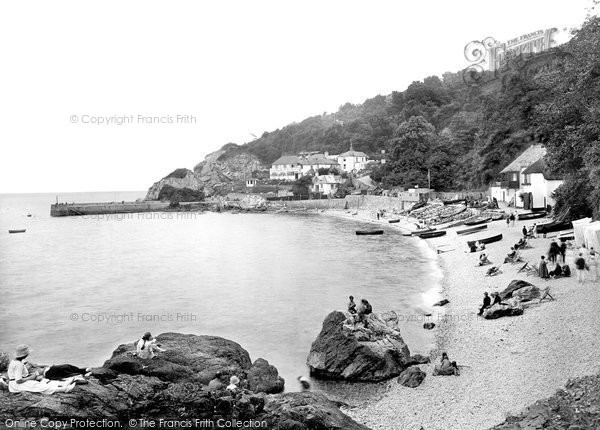 Photo of Babbacombe, Beach 1924