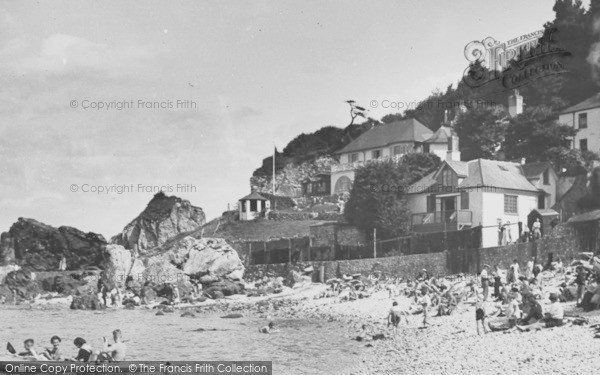 Photo of Babbacombe, Beach c.1939