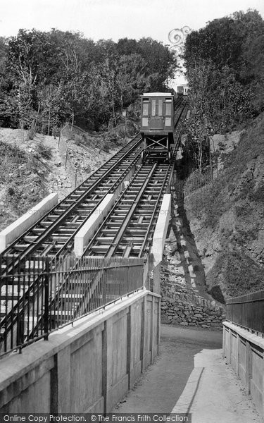 Photo of Babbacombe, Cliff Railway 1925