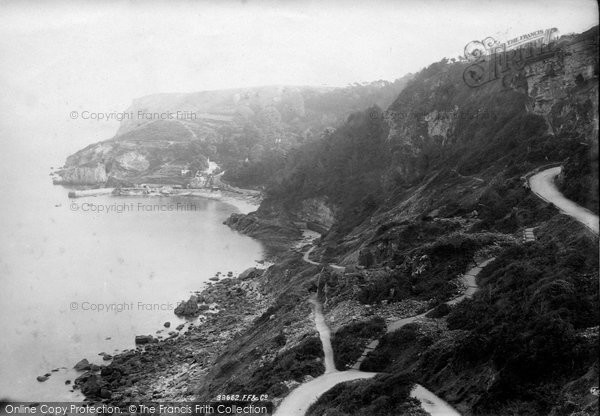 Photo of Babbacombe, Cliffs And Beach 1894