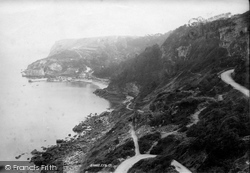 Cliffs And Beach 1894, Babbacombe