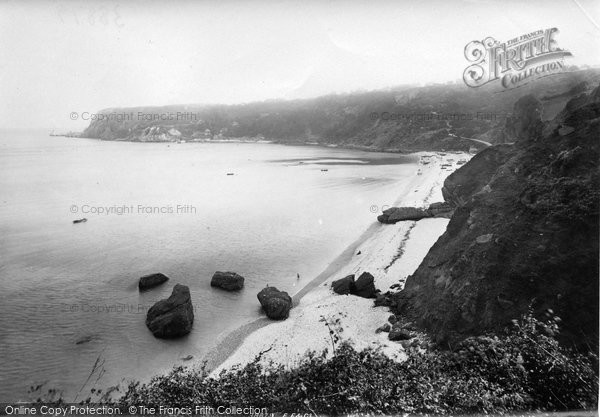 Photo of Babbacombe, From Petit Tor 1896