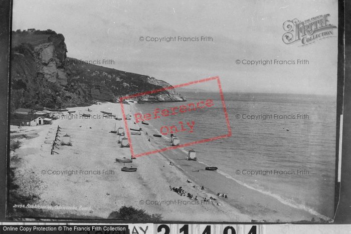 Photo of Babbacombe, Oddicombe Beach 1889