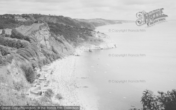 Photo of Babbacombe, Oddicombe Beach c.1960