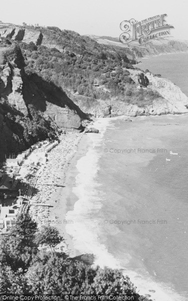 Photo of Babbacombe, Oddicombe Beach c.1965