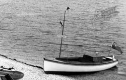 Sailing Boat On The Beach c.1950, Babbacombe