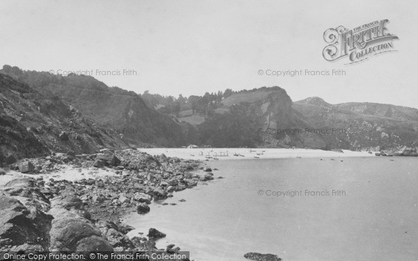 Photo of Babbacombe, The Bay 1889