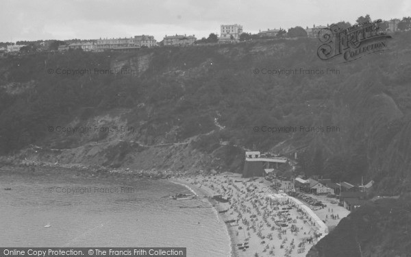 Photo of Babbacombe, The Cliffs At Oddicombe Beach c.1950