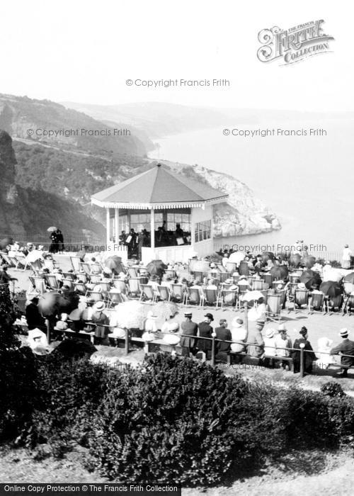 Photo of Babbacombe, The Downs, A Musical Performance 1918