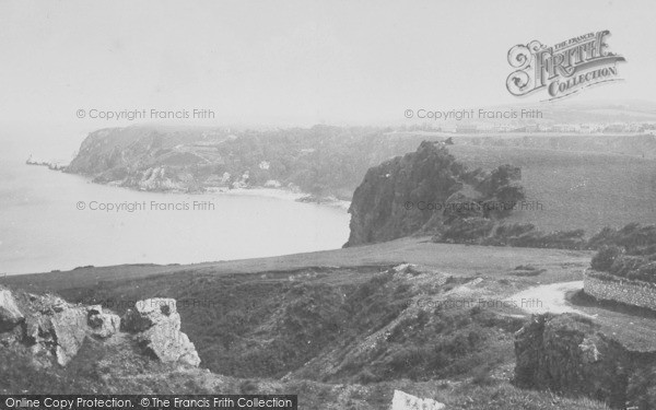 Photo of Babbacombe, The Downs And Bay c.1870