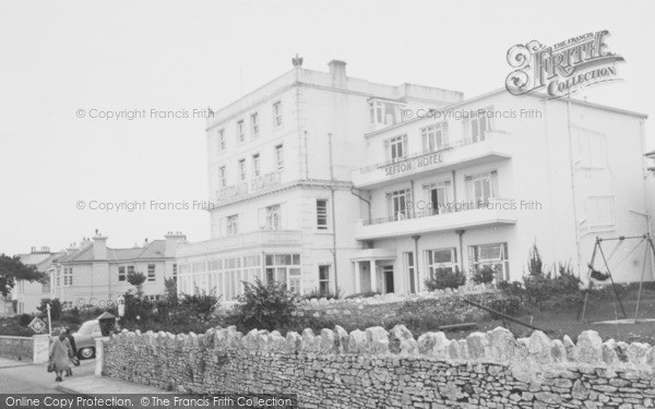 Photo of Babbacombe, The Sefton Hotel c.1960