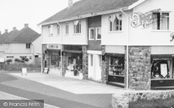 Rodney Road, Shops c.1960, Backwell