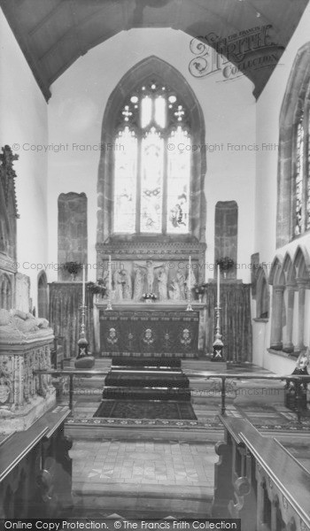 Photo of Backwell, The Parish Church Chancel c.1955