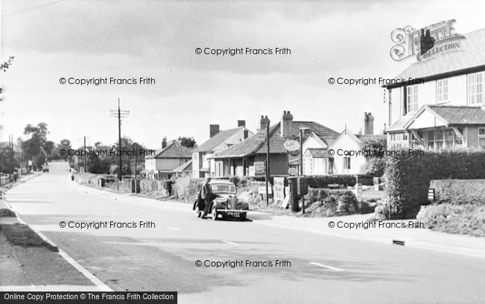 Photo of Backwell, West Town And Cross Roads c.1955
