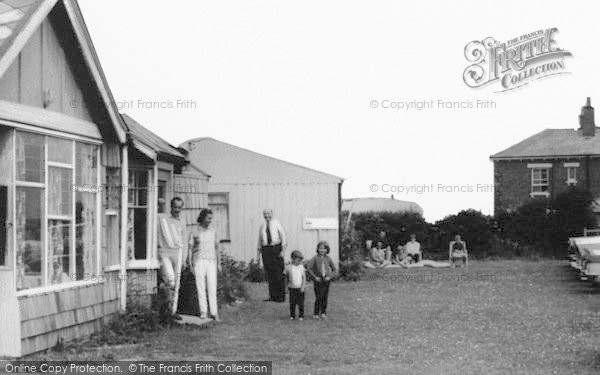 Photo of Bacton, Family, Eastward Ho Holiday Centre c.1960