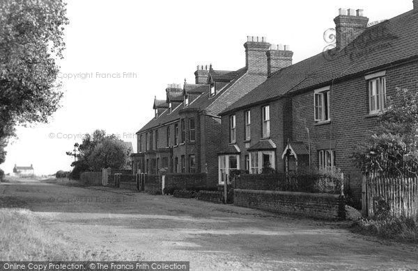 Photo of Bacton, Kimberley Road c.1955