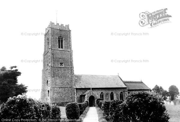 Photo of Bacton, St Andrew's Church c.1955