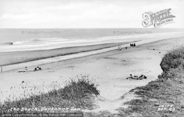 Photo of Bacton, The Beach c.1955