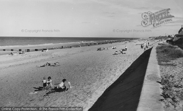 Photo of Bacton, The Beach c.1955
