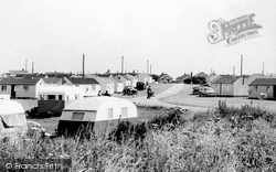 The Caravan Site c.1955, Bacton