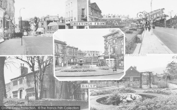 Photo of Bacup, Composite c.1960