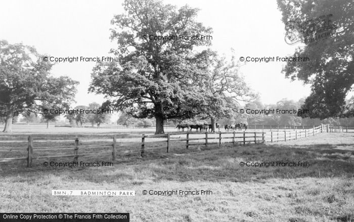 Photo of Badminton, Park c.1960
