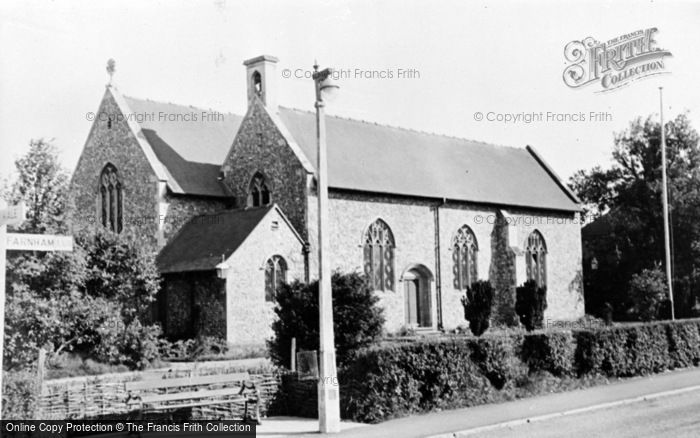 Photo of Badshot Lea, St George's Church c.1955