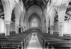 Church Interior 1903, Bagshot