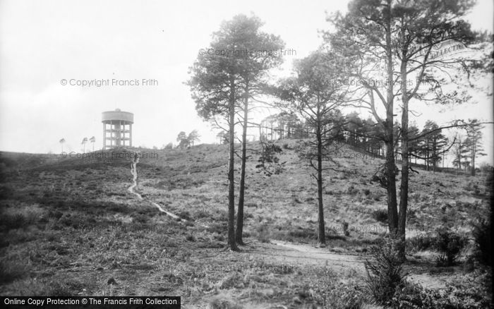 Photo of Bagshot, High Curly, Water Tower 1925