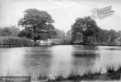 Park, Lake And Bridge 1907, Bagshot