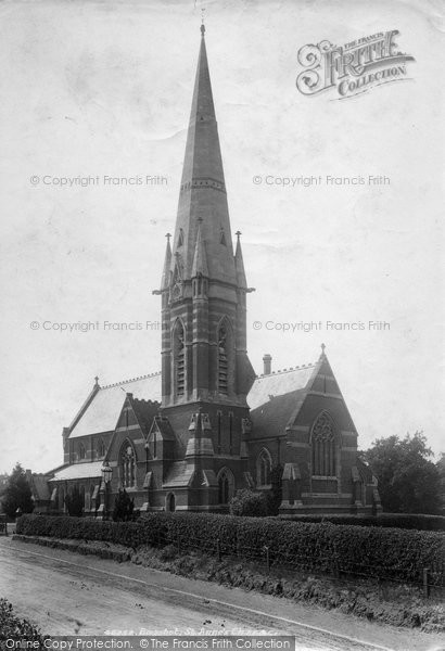 Photo of Bagshot, St Anne's Church 1901
