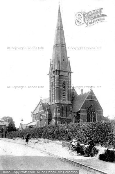 Photo of Bagshot, St Anne's Church 1903