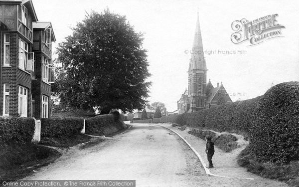 Photo of Bagshot, St Anne's Church 1906