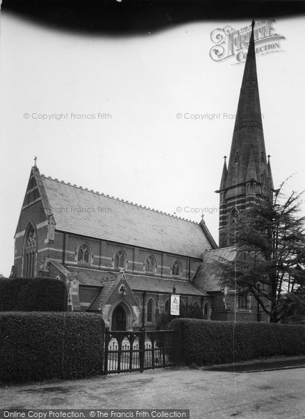 Photo of Bagshot, St Anne's Church c.1950