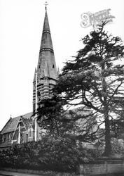 St Anne's Church c.1960, Bagshot