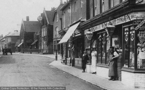 Photo of Bagshot, The Grocery Shop 1909