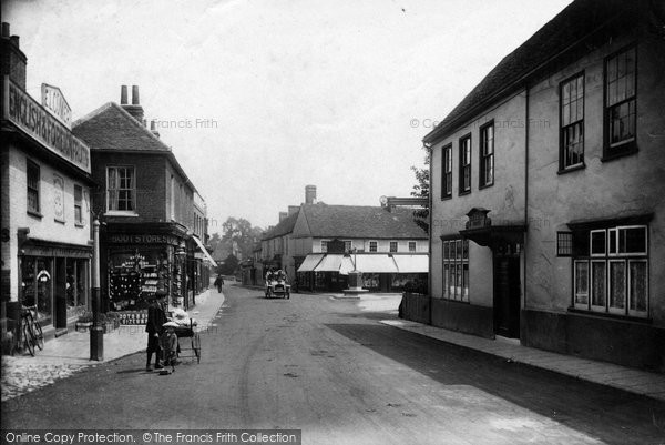 Photo of Bagshot, The Square And King's Arms Hotel 1909