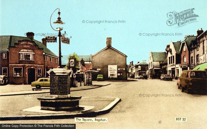 Photo of Bagshot, The Square c.1960