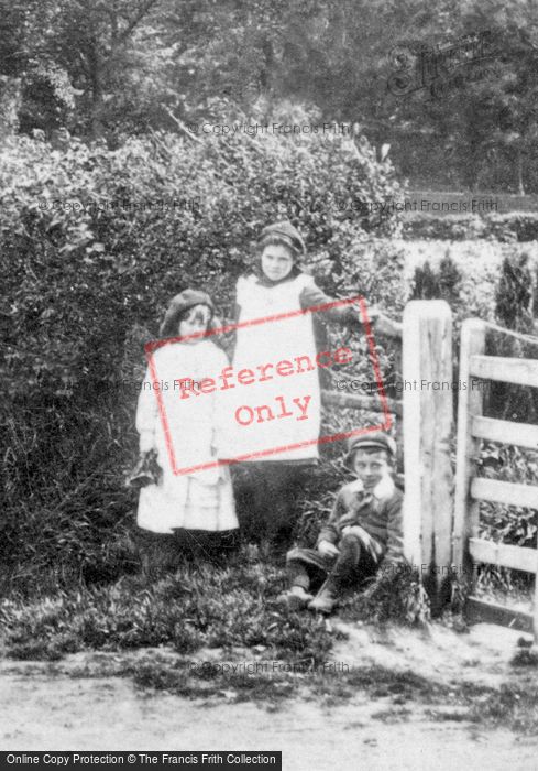 Photo of Bagshot, Village Girls 1903