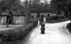 Woman Taking A Walk 1909, Bagshot