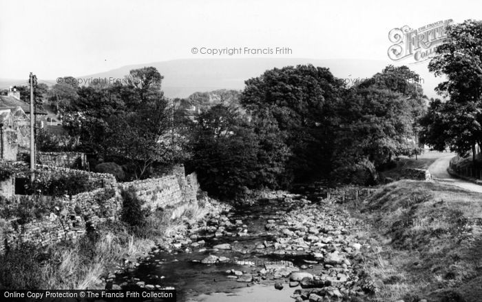 Photo of Bainbridge, The River Bain c.1960