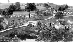 The Village From Roman Fort c.1960, Bainbridge