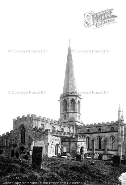 Photo of Bakewell, All Saints Church, South West 1890